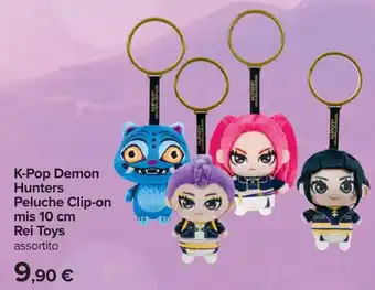 K-Pop Demon Hunters Peluche Clip-on Rei Toys