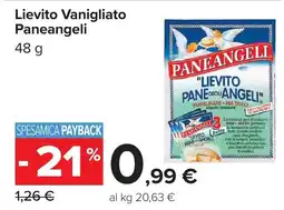 Carrefour Lievito Vanigliato Paneangeli offerta