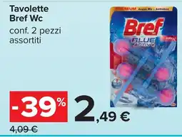Carrefour Tavolette Bref Wc offerta
