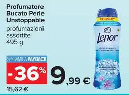 Carrefour Profumatore Bucato Perle Unstoppable Lenor offerta