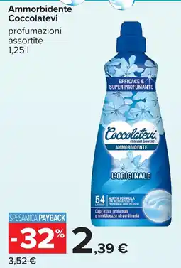 Carrefour Ammorbidente Cocomatevi offerta