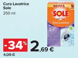 Carrefour Cura Lavatrice Sole offerta
