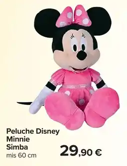 Carrefour Peluche Disney Minnie offerta