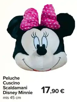 Carrefour Peluche Cuscino Scaldamani Disney Minnie offerta