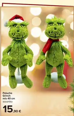 Carrefour Peluche Grinch offerta