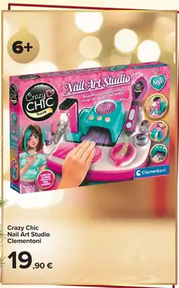 Carrefour Crazy Chic Nail Art Studio Clementoni offerta