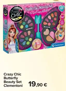 Carrefour Crazy Chic Butterfly Beauty Set Clementoni offerta