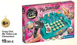 Carrefour Crazy Chic My Tattoo Lab Clementoni offerta