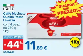 Caffè Macinato Qualità Rossa Lavazza