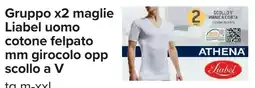 Carrefour Maglie Liabel uomo cotone felpato offerta