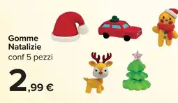 Carrefour Gomme Natalizie offerta