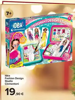 Carrefour Idea Fashion Design Studio Clementoni offerta