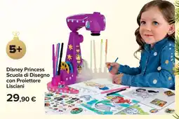 Carrefour Disney Princess Scuola di Disegno con Proiettore offerta
