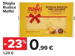 Carrefour Market Sfoglia Rustica Maffei offerta
