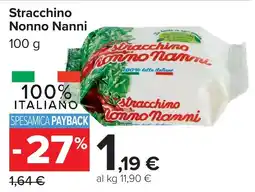 Carrefour Market Stracchino Nonno Nanni offerta