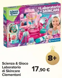 Carrefour Scienza & Gioco Laboratorio di Skincare Clementoni offerta