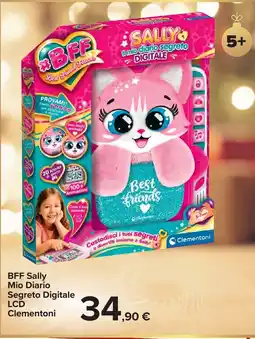 Carrefour BFF Sally Mio Diario Segreto Digitale LCD Clementoni offerta