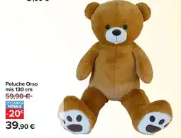 Carrefour Peluche Orso offerta