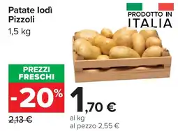Carrefour Patate Iodì Pizzoli offerta