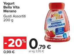 Carrefour Market Yogurt Bella Vita Merano offerta