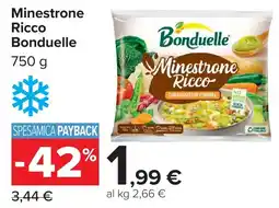 Carrefour Market Minestrone Ricco Bonduelle offerta
