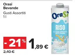 Carrefour Market Orasi Bevande Gusti Assortiti offerta