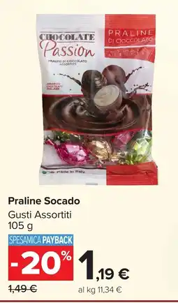 Carrefour Market Praline Socado offerta