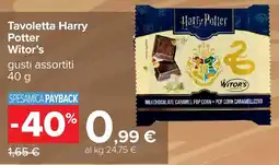 Carrefour Tavoletta Harry Potter Witor's offerta