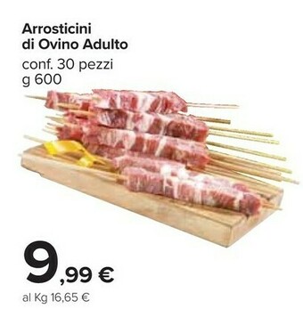 Carrefour Market Arrosticini di ovino adulto offerta