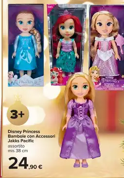 Carrefour Disney Princess Bambole con Accessori Jakks Pacific offerta