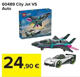 Carrefour LEGO City Jet VS Auto offerta