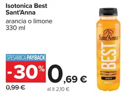Carrefour Isotonica Best Sant'Anna offerta