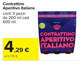 Carrefour Contrattino Aperitivo Italiano offerta