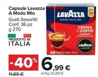 Carrefour Market Capsule a modo mio offerta