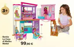 Carrefour Barbie La Casa di Malibu Mattel offerta