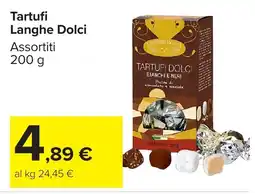 Carrefour Market Tartufi Langhe Dolci offerta