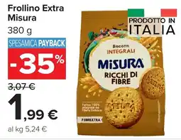 Carrefour Market Frollino Extra Misura offerta