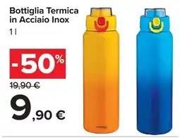 Carrefour Market Bottiglia Termica in Acciaio Inox offerta