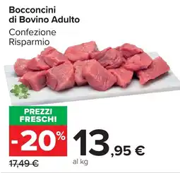 Carrefour Market Bocconcini di Bovino Adulto offerta