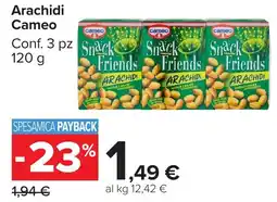 Carrefour Market Arachidi Cameo offerta