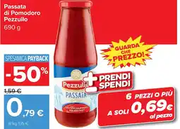Carrefour Market Passata di Pomodoro Pezzullo offerta