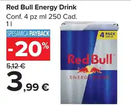 Carrefour Market Red Bull Energy Drink offerta