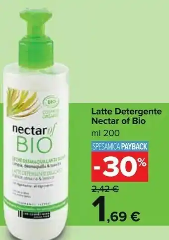 Carrefour Market Nectar of bio latte detergente offerta