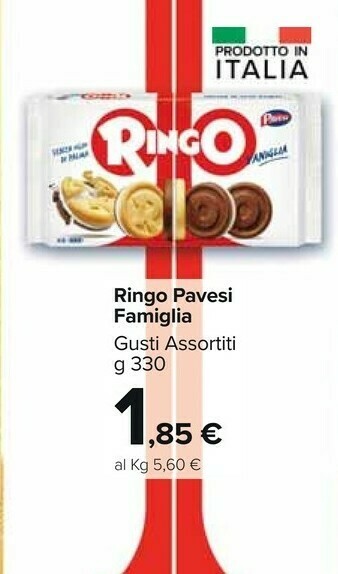 Carrefour Market Ringo famiglia offerta