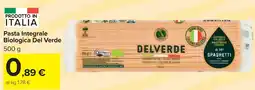 Carrefour Market Pasta Integrale Biologica Del Verde offerta