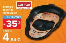 Carrefour Market Stampo Teschio Halloween offerta