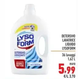 Maxi Supermercati Detersivo igienizzante Lysoform offerta