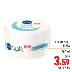Maxi Supermercati Crema soft Nivea offerta