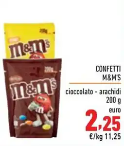 Maxi Supermercati Confetti M&M's offerta
