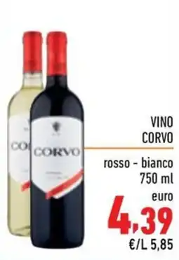 Maxi Supermercati Vino Corvo offerta